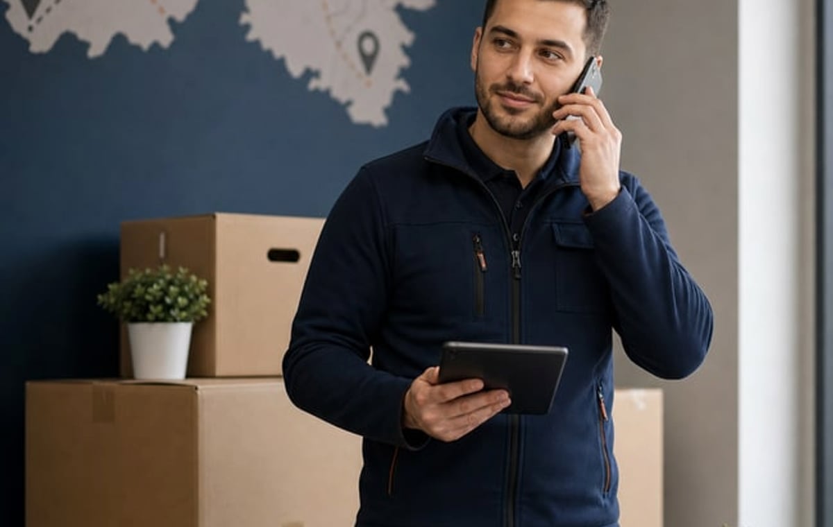 İstanbul ofis taşıma planı ve paketlenmiş ofis eşyaları